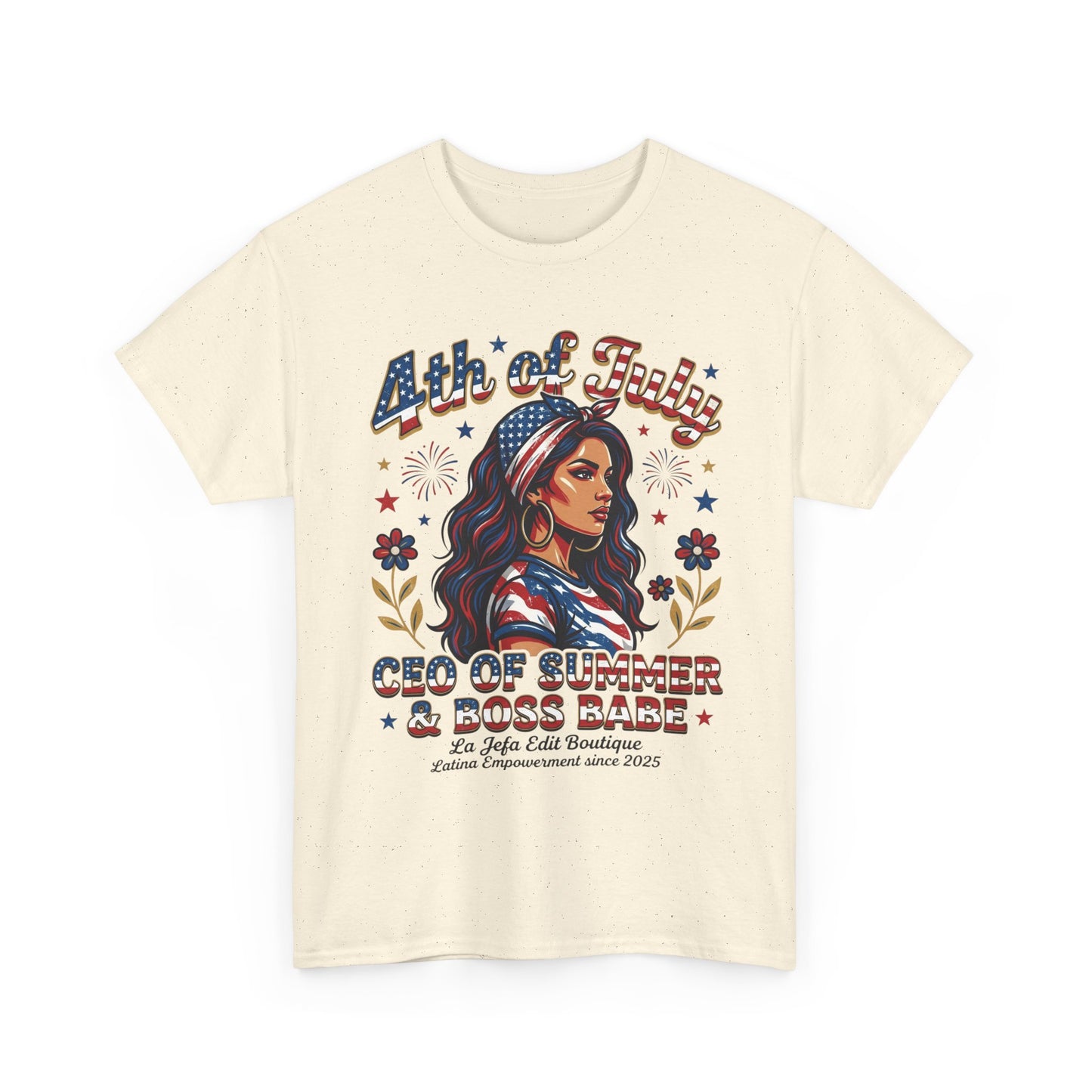 4th of July "CEO of Summer" Patriotic Tee