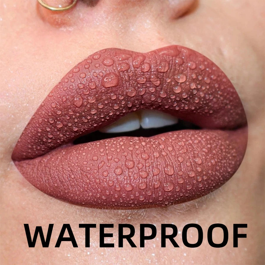 Waterproof Velvet Matte Lip Gloss