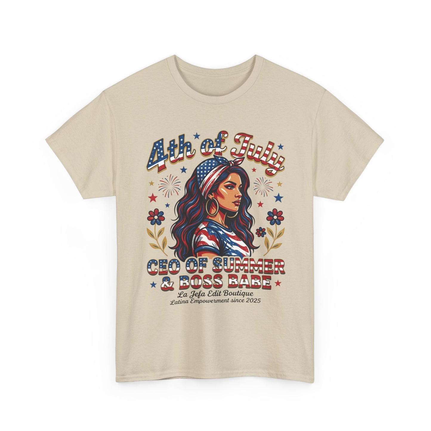 4th of July "CEO of Summer" Patriotic Tee