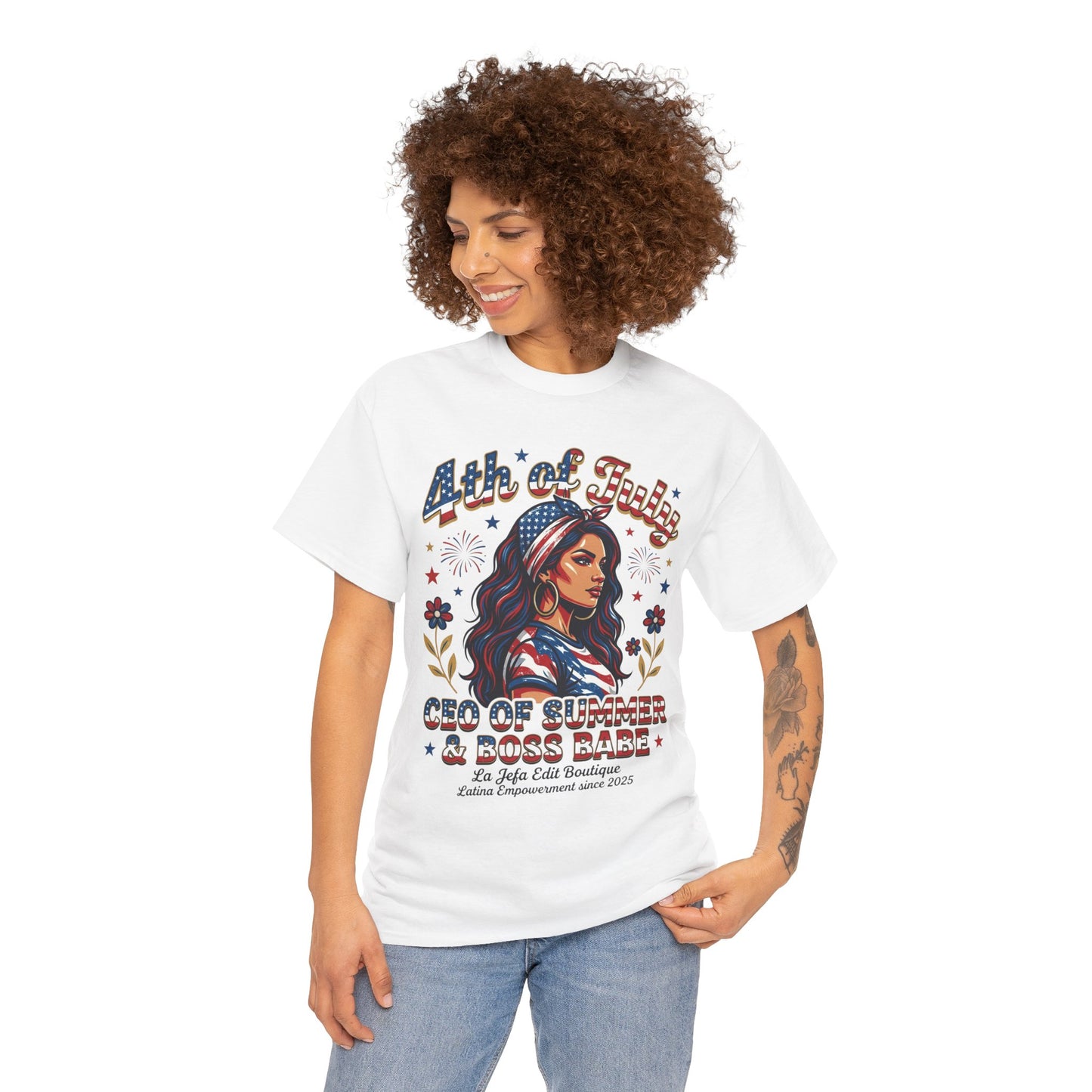 4th of July "CEO of Summer" Patriotic Tee