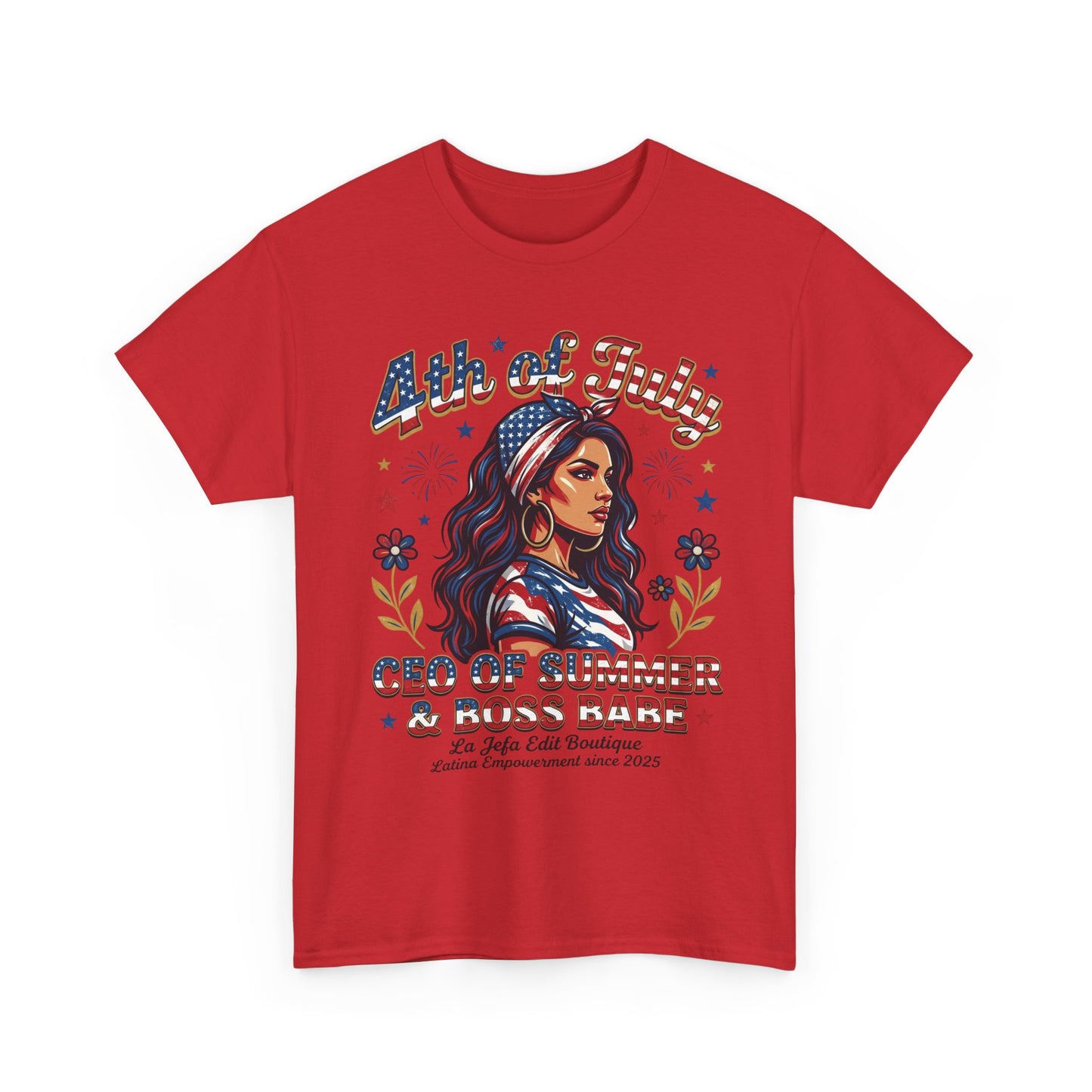 4th of July "CEO of Summer" Patriotic Tee