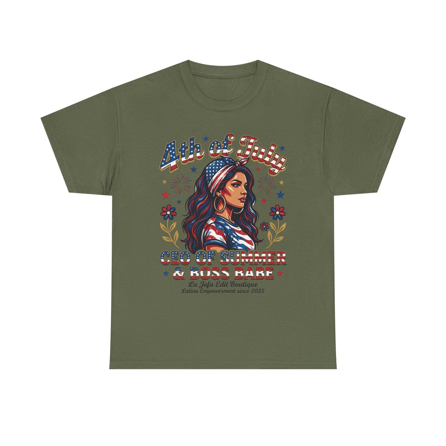 4th of July "CEO of Summer" Patriotic Tee