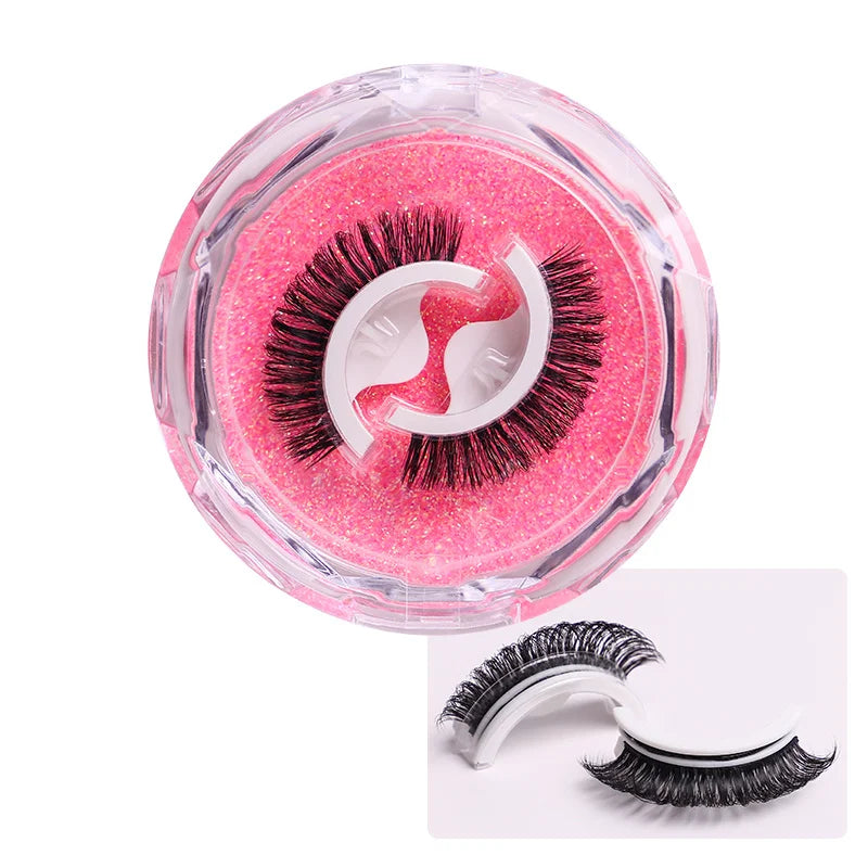 Natural Looking Self-Adhesive 3D Lashes