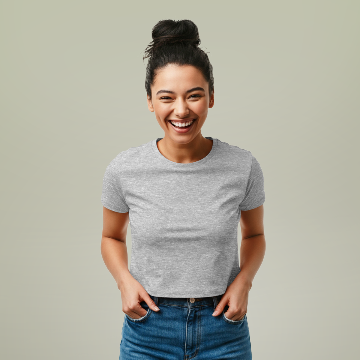 La Jefa Crop Tee