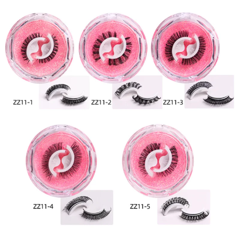 Natural Looking Self-Adhesive 3D Lashes