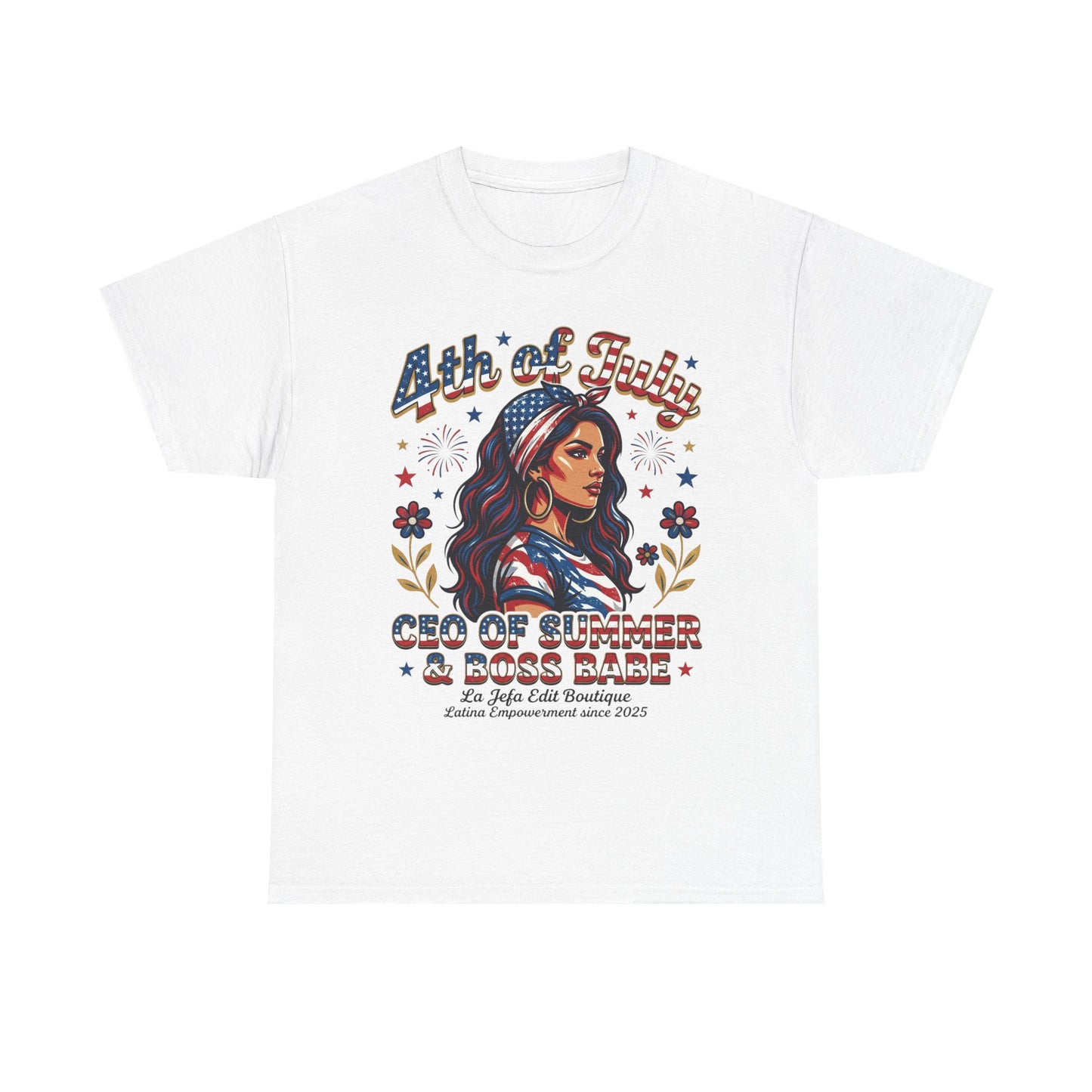 4th of July "CEO of Summer" Patriotic Tee