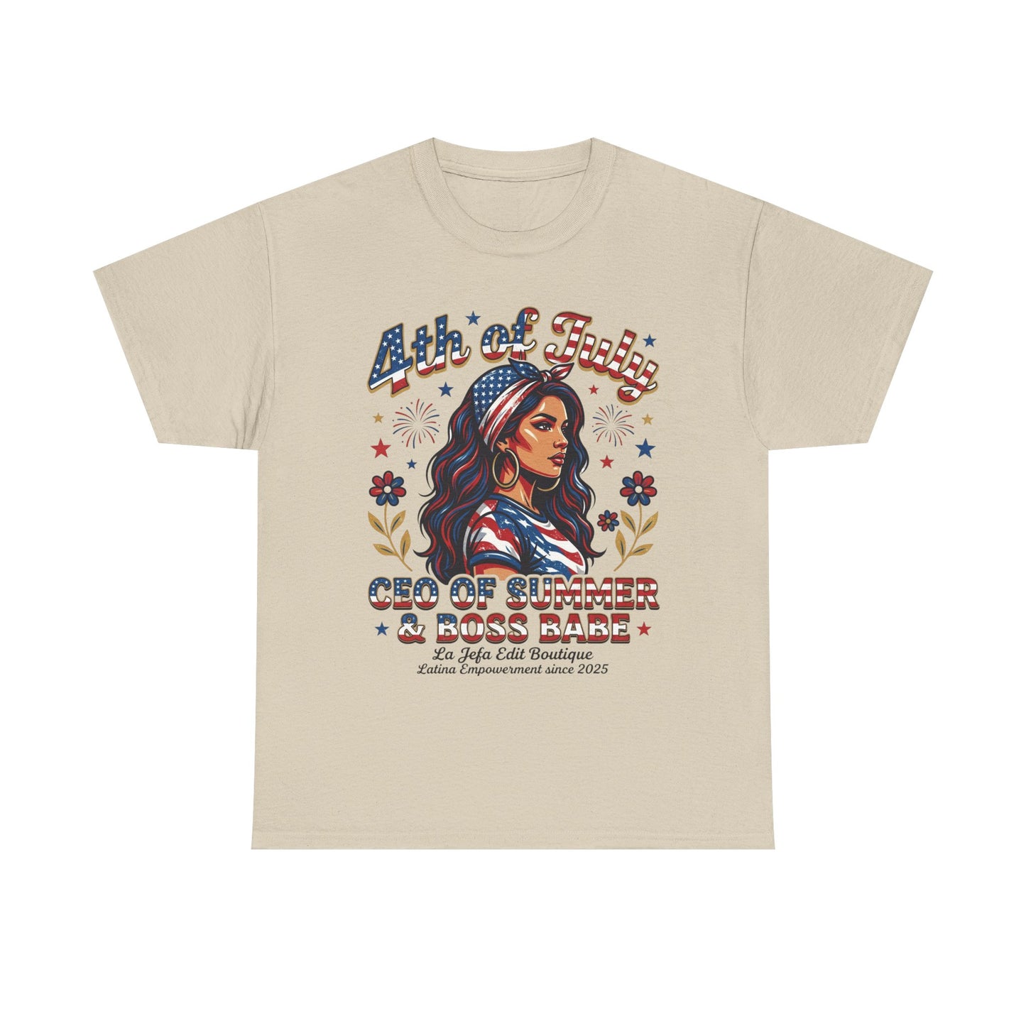 4th of July "CEO of Summer" Patriotic Tee
