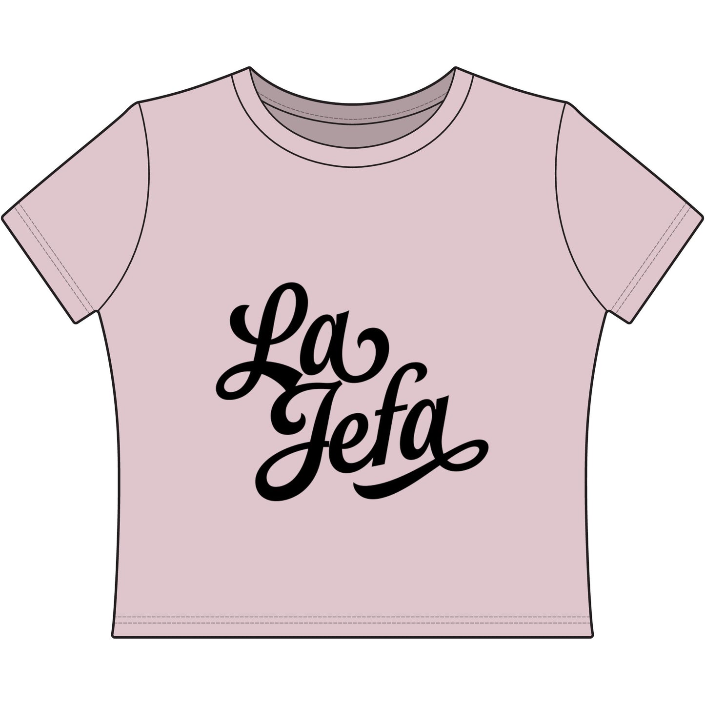 La Jefa Crop Tee