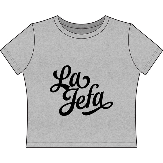 La Jefa Crop Tee